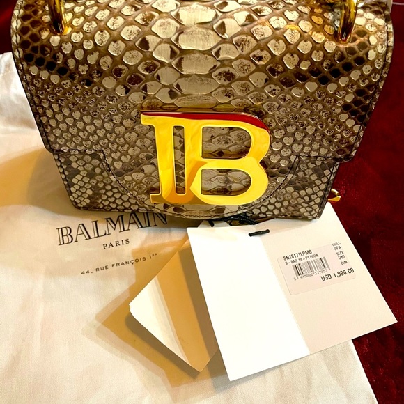 Balmain Python Bag - Picture 3 of 3